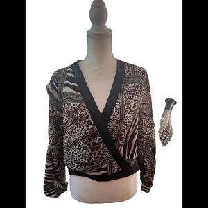 MAV & JUNE Colorful XL Long Sleeve Sheer